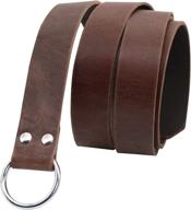 mythrojan leather belt steel viking men's accessories logo