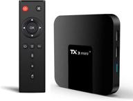 📺 tx3 mini+ smart android tv box - android 11, 2gb ram/16gb rom, amlogic s905w2 quad core, 2.4g/5g wifi, 4k tv box логотип