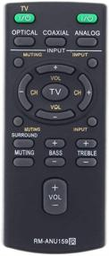 img 1 attached to 🎮 Replacement Remote Control RM-ANU159 for Sony HT-CT60/C SA-CT60 SS-WCT60 Audio System