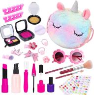 💄 graceduck makeup kit toys for girls - sparkle and shine with playful style! logo