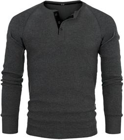 img 3 attached to GIVON Men's Casual Lightweight Sleeve GMT001 BLACK Shirt