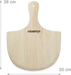 img 1 attached to Подставка Relaxdays Wooden Shover Natural