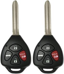 img 4 attached to 🔑 2-Pack Keyless Entry Remote Car Key for Toyota Corolla Venza Avalon GQ4-29T with G Chip - Keyless2Go Replacement