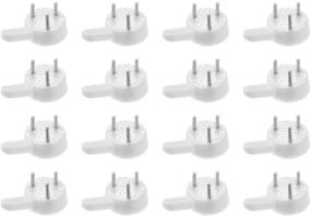 img 3 attached to 🖼️ uxcell 6lbs Hardwall Hanger: Non-Mark Picture Frame Hooks, 20 Pcs