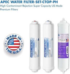 img 3 attached to 💧 APEC Water Systems CTOP PH Replacement Filter Set – Optimize Water Filtration!