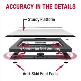 img 1 attached to 🚽 Taylor Electronic Glass Talking Bathroom Scale: 440 Lb. Capacity for Easy Weight Monitoring