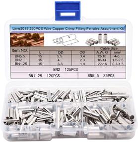 img 4 attached to Copper Wire Crimp Ferrules: Reliable Connectors for Electrical Applications