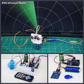 img 2 attached to Набор начинающего программиста Keywish для Arduino: Улучшенный комплект сенсорных модулей для Arduino UNO R3 ATmega328P с 30 уроками. Совместим с Arduino IDE, Mixly и графическим программированием Mblock.