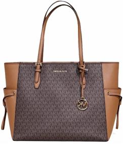 img 4 attached to 👜 Великолепная коллекция женских сумок и кошельков Michael Kors из сафьяновой кожи с завязками - роскошные и стильные аксессуары на любой случай!