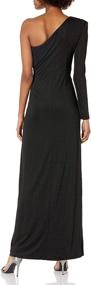 img 1 attached to Halston Heritage Womens Sleeve Ruched Women's Clothing for Dresses