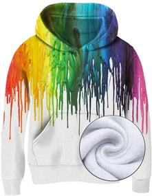 img 4 attached to 👕 Funnycokid Hipster Sweatshirt Jumpers: Trendy Boys' Fashion Hoodies & Sweatshirts with Pockets