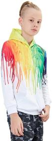 img 3 attached to 👕 Funnycokid Hipster Sweatshirt Jumpers: Trendy Boys' Fashion Hoodies & Sweatshirts with Pockets