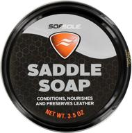 👞 sof sole saddle soap leather conditioner for black shoes, 3.5-ounce логотип