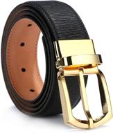 genuine leather single buckle boyfriend logo