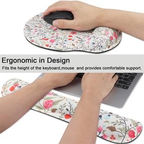 img 2 attached to Jahosin Comfortable Ergonomic Anti Slip KxMSmallfloral