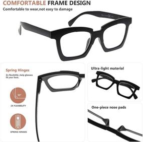 img 1 attached to 👓 4-Pack Eyekepper Stylish Eyeglasses Readers for Women – Enhancing Your Reading Experience
