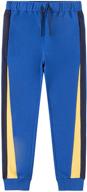 👖 alaviking brushed fleece sweatpants - boys' contrast clothing pants logo