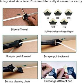 img 1 attached to 🔧 Efficient Caulking Silicone Remover for Bathroom Joint (Stainless Steel)