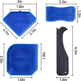 img 3 attached to 🔧 Efficient Caulking Silicone Remover for Bathroom Joint (Stainless Steel)