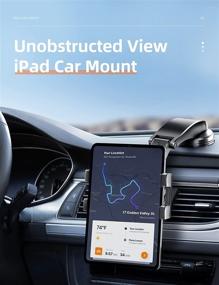 img 3 attached to eSamcore iPad Holder for Car: Secure Dashboard Tablet Mount for a Hands-free Driving Experience