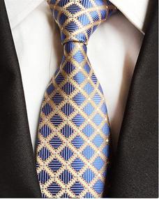 img 3 attached to Stylish Secdtie Spring Gingham Modern Necktie for Men's Ties, Cummerbunds & Pocket Squares