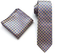 stylish secdtie spring gingham modern necktie for men's ties, cummerbunds & pocket squares logo
