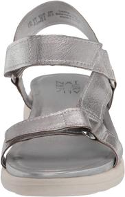 img 3 attached to Naturalizer Womens Flores Sandal Silver