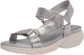 img 4 attached to Naturalizer Womens Flores Sandal Silver