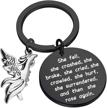 bauna phoenix encouragement keychain jewelry boys' jewelry logo