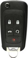 🚗 ключ keylessoption oht01060512 бесключевой пульт дистанционного управления для замены автомобильного ключа chevrolet buick gmc - неперерезанный логотип