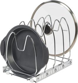 img 3 attached to 🍳 Iris USA Inc Cookware Rack Organizer