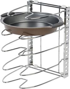 img 1 attached to 🍳 Iris USA Inc Cookware Rack Organizer