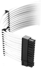 img 2 attached to CableMod E-Series Classic ModMesh White Sleeve Cable Kit for EVGA G5/G3/G2/P2/T2: Enhanced Performance and Style