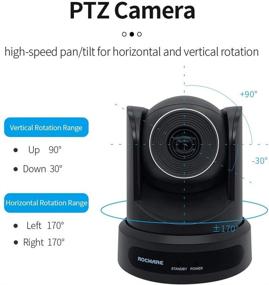 img 3 attached to 10X Optical Zoom PTZ Camera with USB Outputs and Live Streaming for Broadcasting, Conferences, Events, Churches, and Schools