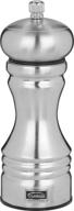 🌶️ trudeau 6" stainless steel professional pepper mill: a must-have kitchen essential! logo