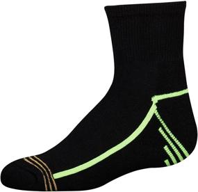 img 3 attached to 🧦 6-Pack Gold Toe Athletic Quarter Socks for Boys