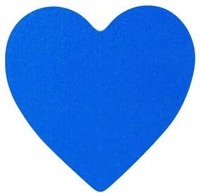 img 1 attached to 💙 500 Blue Heart Stickers: Perfect for Valentine's Day Crafts and Scrapbooking