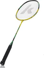 img 2 attached to 🏸 Kawasaki 2 Player Badminton Racquets Set - Double Rackets with Aluminum Shaft - Includes 1 Carrying Bag