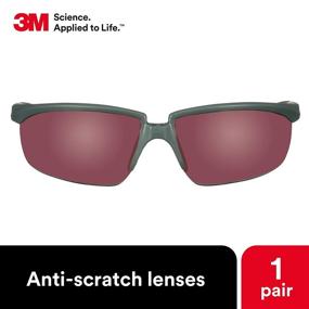 img 2 attached to Scratch-Resistant 3M Safety Glasses with Temples