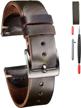 horween leather watch bands for men logo