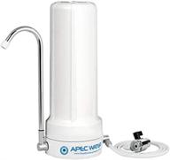💧 apec water systems ct-2000 countertop water filter system, white: superior filtration for pure and refreshing water logo