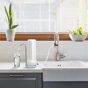 img 2 attached to 💧 APEC Water Systems CT-2000 Countertop Water Filter System, White: Superior Filtration for Pure and Refreshing Water