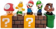 🎂 set of 5 mario cake toppers - ideal for mario-themed celebrations, kids birthday parties, and cake decoration supplies логотип