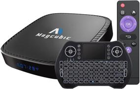 img 4 attached to Высокопроизводительный Android TV Box 10.0: 4 Гб оперативной памяти, 64 Гб памяти, процессор H616, подсветка беспроводной мини-клавиатуры, USB 3.0, 4K 8K Ultra HD, HDR, двухдиапазонный WiFi 2.4ГГц 5.8ГГц, BT 4.0 - Set Top Box.