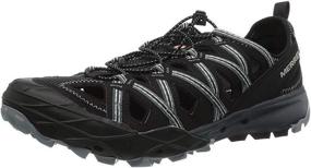 img 4 attached to Black Merrell Choprock Water Shoes for Men - High-performing Footwear