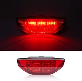 img 1 attached to Kemimoto Red Tail Light for Foreman Recon Rancher TRX450R TRX450ER TRX400EX (2007-2015)