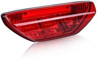 kemimoto red tail light for foreman recon rancher trx450r trx450er trx400ex (2007-2015) logo