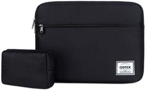 img 4 attached to ODTEX Padded Laptop Sleeve Bag: MacBook Pro/Mac Air Compatible + Charger Case