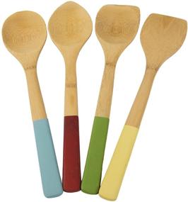 img 3 attached to Enhance Your Kitchen with ARCHITEC HOUSEWARES Bamboo Tools Light Wood – 1 EA