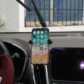 img 3 attached to Wireless Charging Air Vent Phone Holder for Chevrolet Equinox 2018 2019 - Car Vents Mount for iPhone 8 iPhone X and Smartphone 5.5/6 in